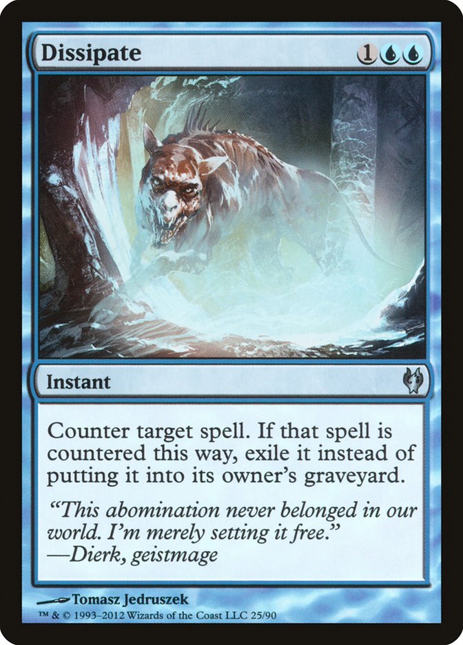 Dissipate [Duel Decks: Izzet vs. Golgari] | Total Play