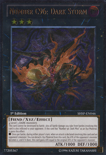 Number C96: Dark Storm (UTR) [SHSP-EN046] Ultimate Rare | Total Play