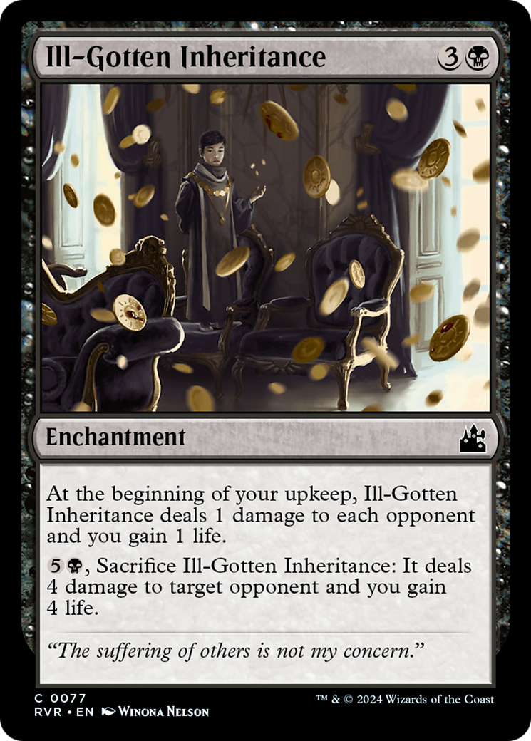 Ill-Gotten Inheritance [Ravnica Remastered] | Total Play