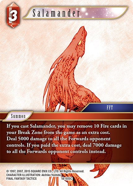 Salamander [Resurgence of Power] | Total Play