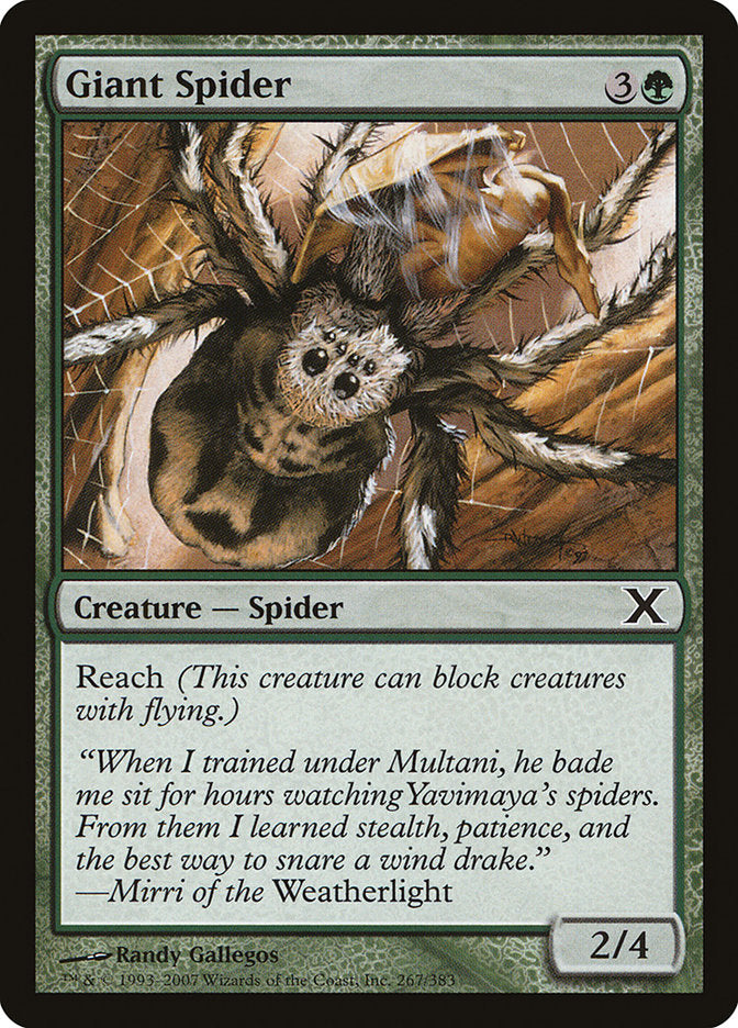 Giant Spider [Tenth Edition] | Total Play