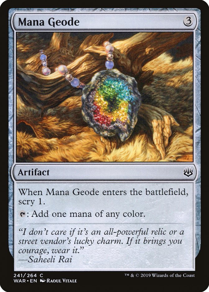 Mana Geode [War of the Spark] | Total Play