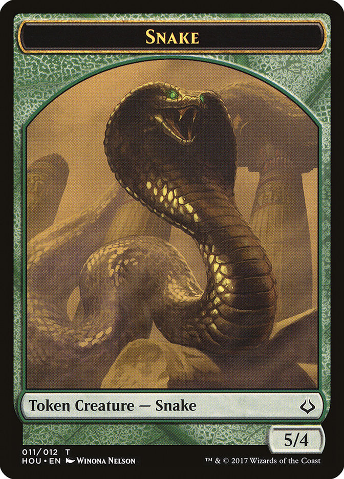 Snake Token [Hour of Devastation Tokens] | Total Play