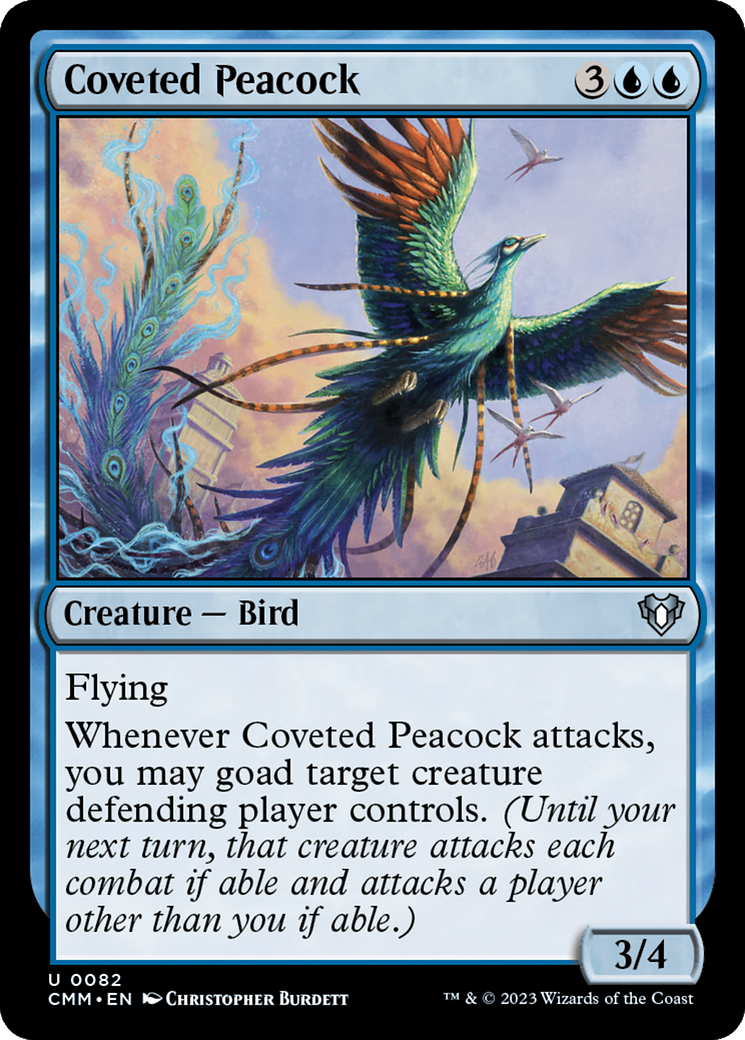 Coveted Peacock [Commander Masters] | Total Play