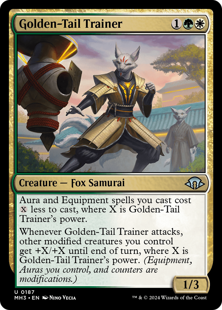 Golden-Tail Trainer [Modern Horizons 3] | Total Play