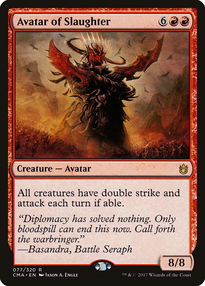 Avatar of Slaughter [Commander Anthology] | Total Play