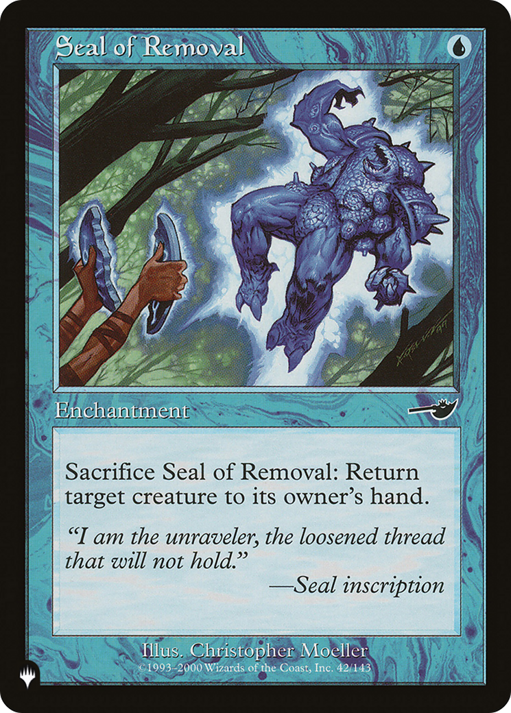 Seal of Removal [The List] | Total Play