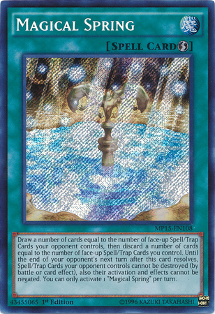 Magical Spring [MP15-EN108] Secret Rare | Total Play