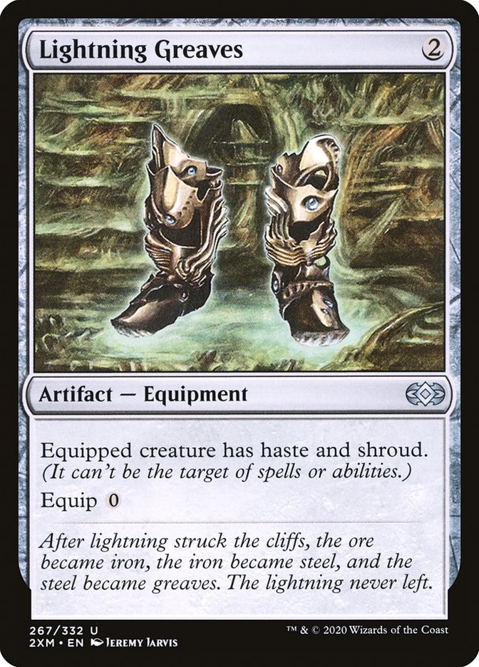 Lightning Greaves [Double Masters] | Total Play