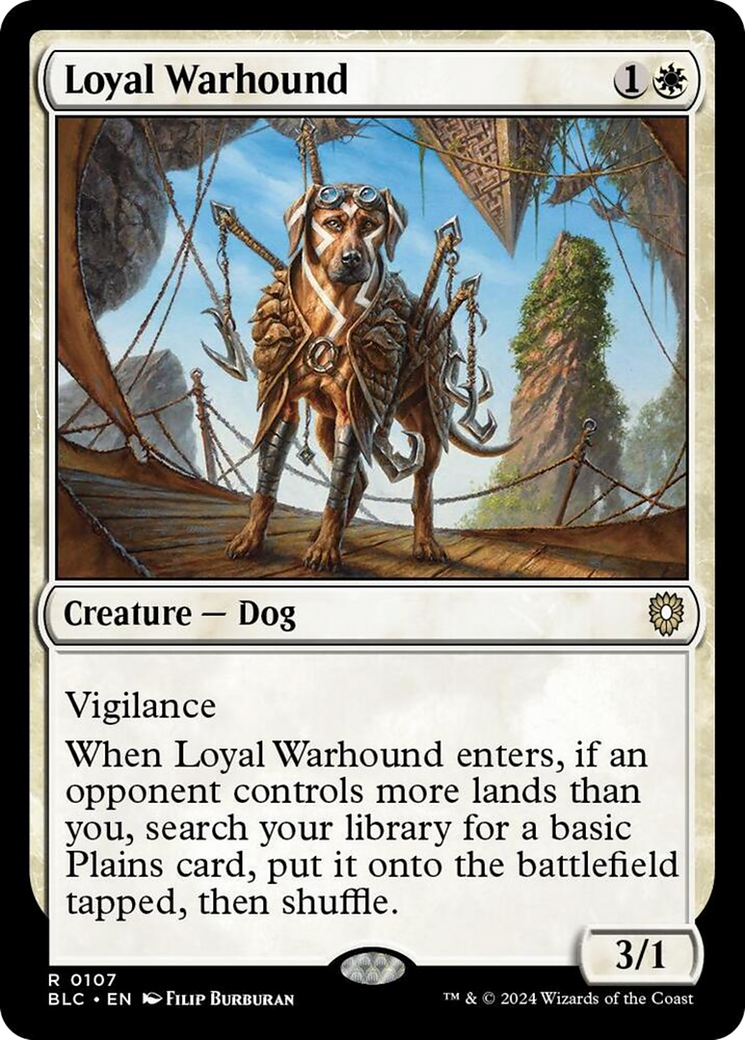 Loyal Warhound [Bloomburrow Commander] | Total Play