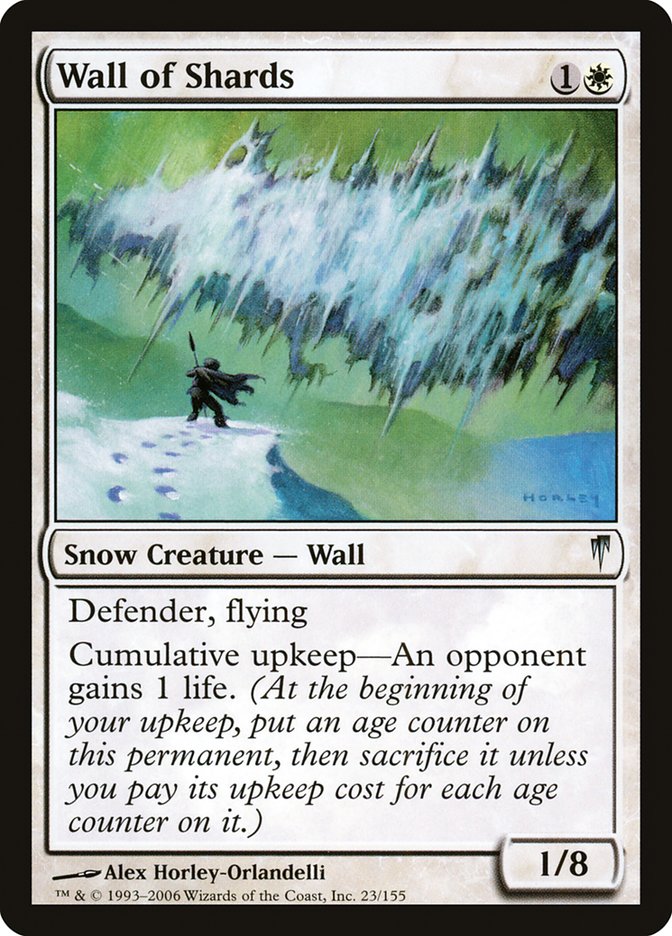 Wall of Shards [Coldsnap] | Total Play