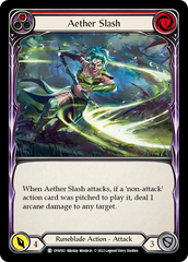 Aether Slash (Red) [DYN182] (Dynasty)  Rainbow Foil | Total Play