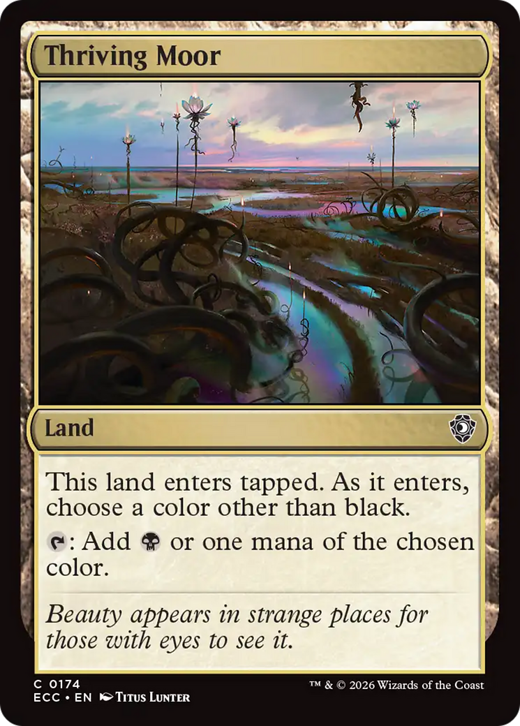Thriving Moor [Lorwyn Eclipsed Commander] | Total Play