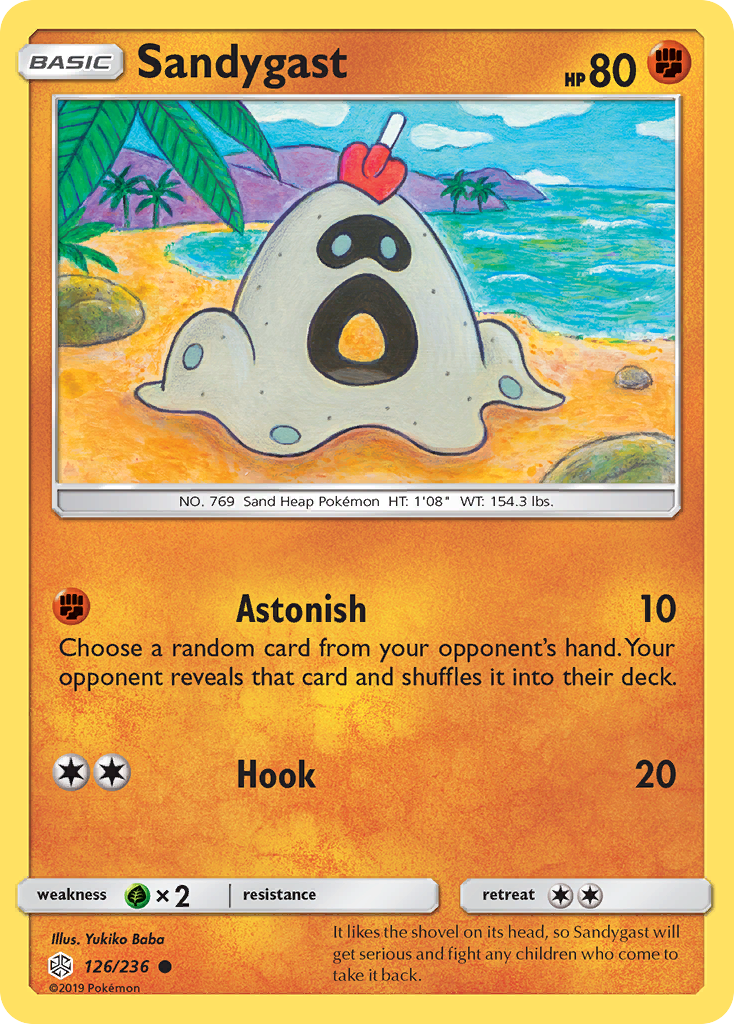 Sandygast (126/236) [Sun & Moon: Cosmic Eclipse] | Total Play