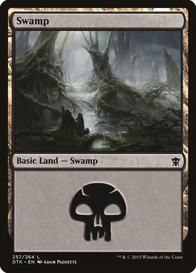 Swamp (257) [Dragons of Tarkir] | Total Play