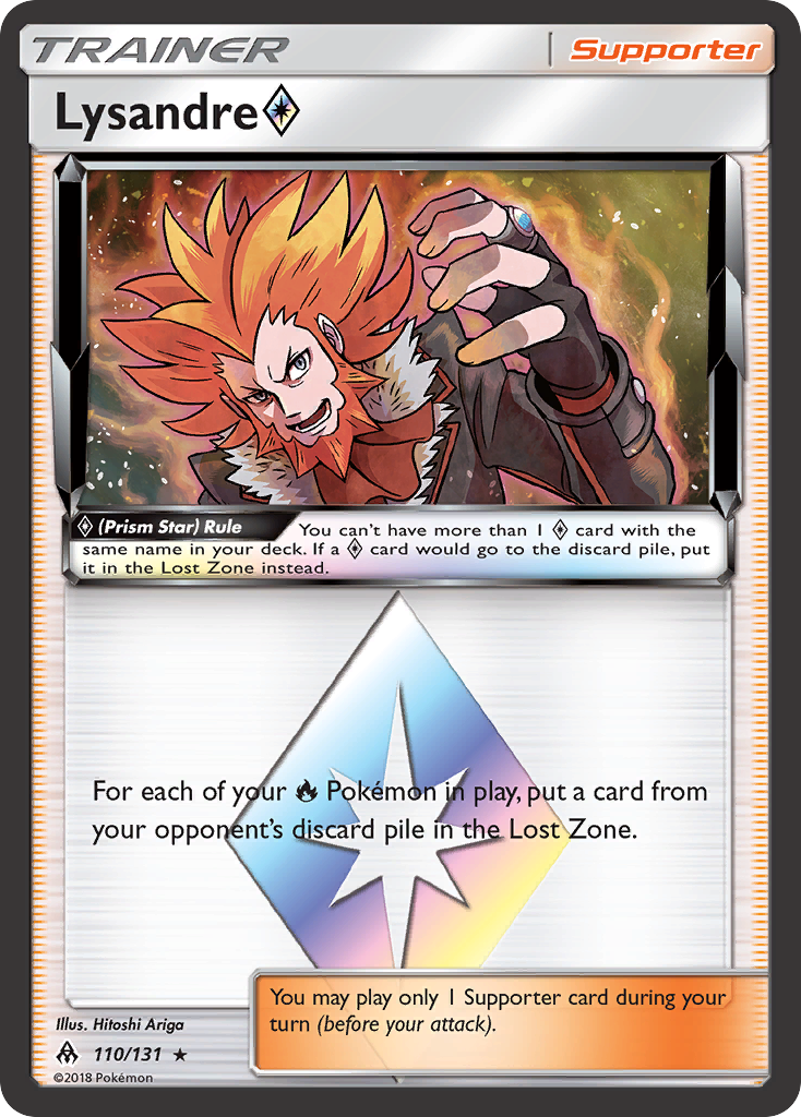 Lysandre (110/131) (Prism Star) [Sun & Moon: Forbidden Light] | Total Play