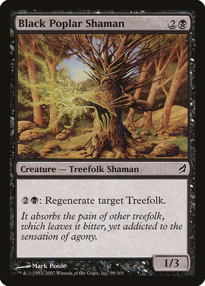 Black Poplar Shaman [Lorwyn] | Total Play