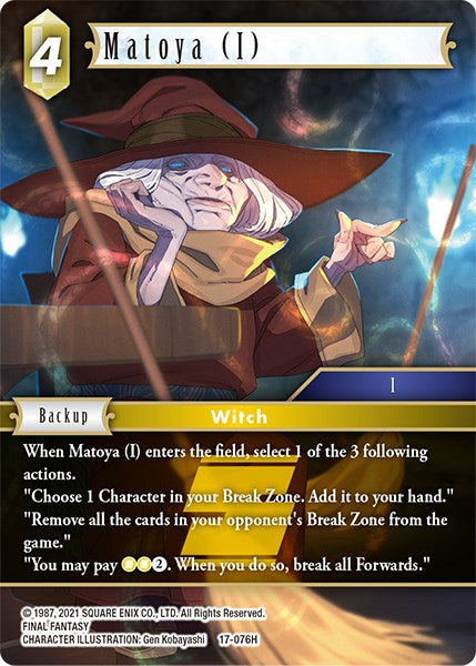 Matoya (I) [Rebellion's Call] | Total Play