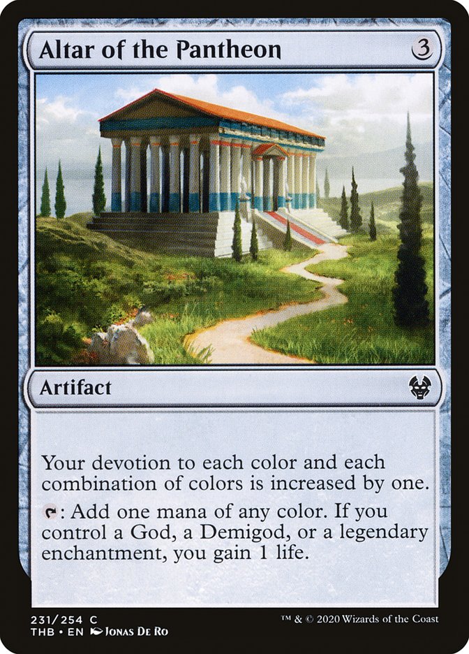Altar of the Pantheon [Theros Beyond Death] | Total Play