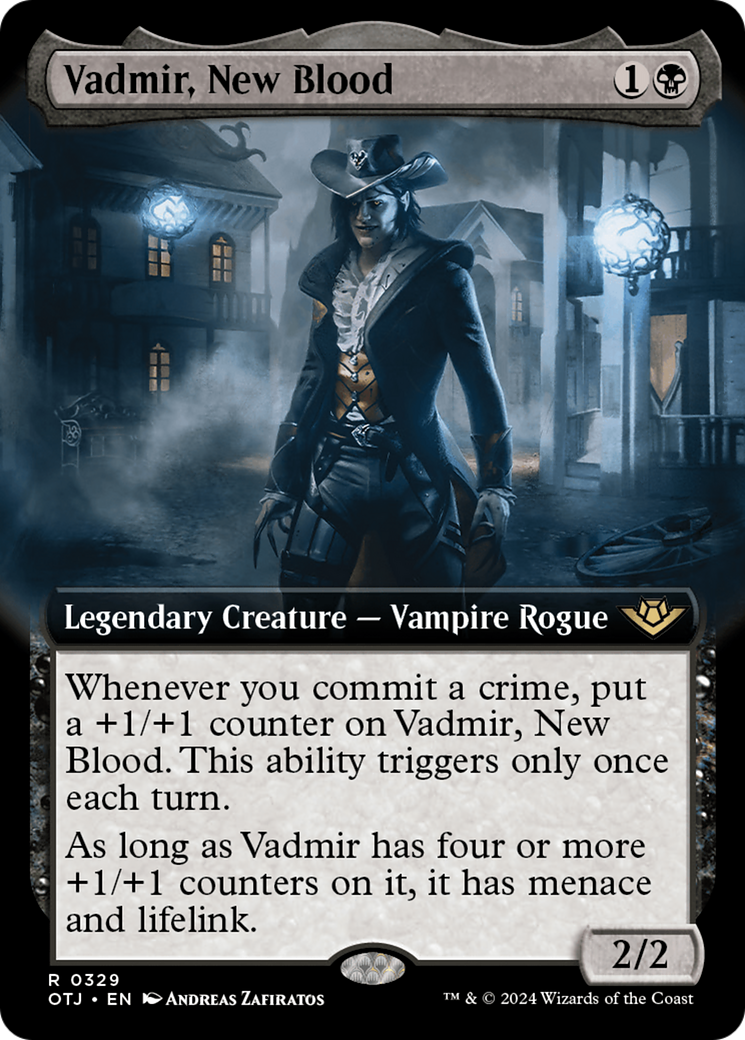 Vadmir, New Blood (Extended Art) [Outlaws of Thunder Junction] | Total Play