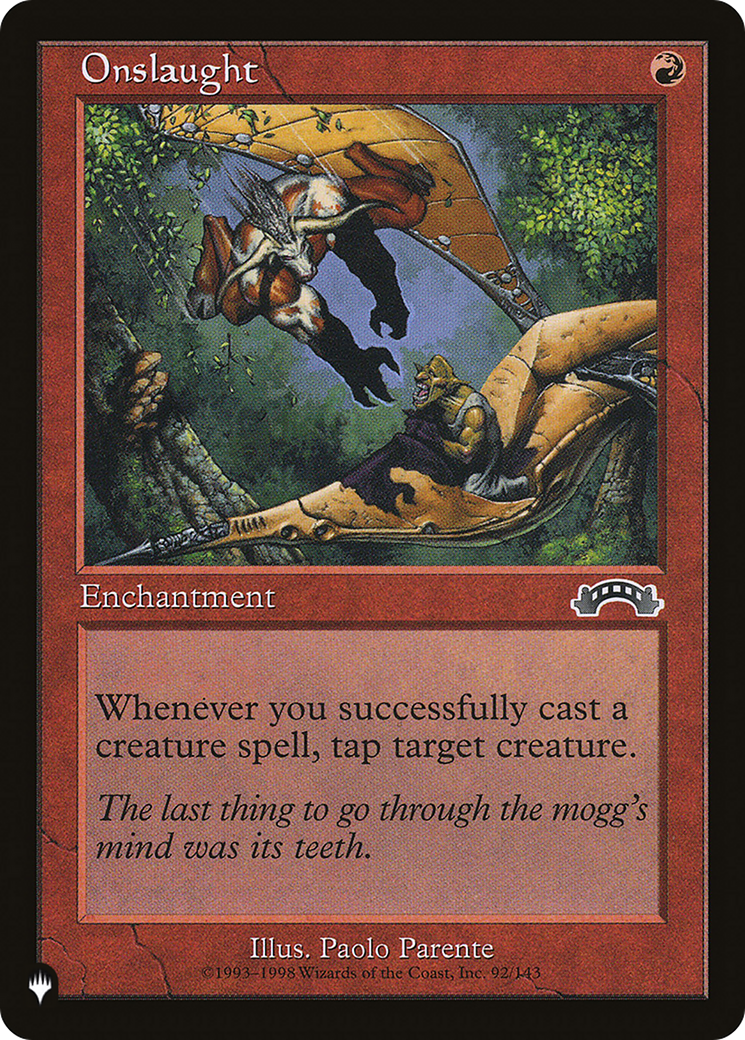 Onslaught [The List] | Total Play