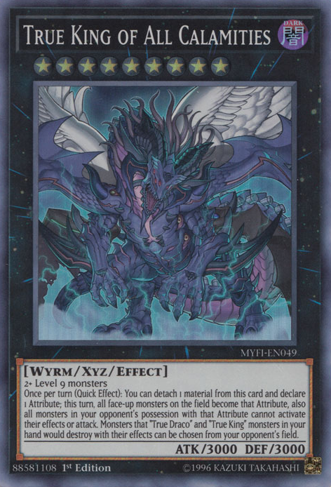True King of All Calamities [MYFI-EN049] Super Rare | Total Play