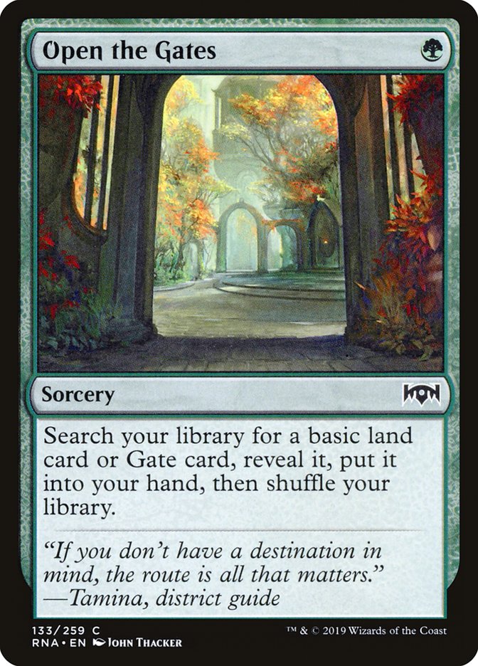 Open the Gates [Ravnica Allegiance] | Total Play