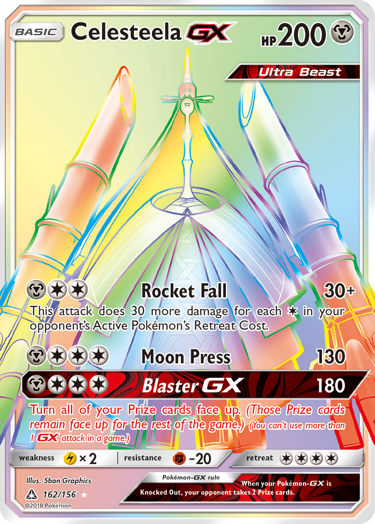 Celesteela GX (162/156) [Sun & Moon: Ultra Prism] | Total Play