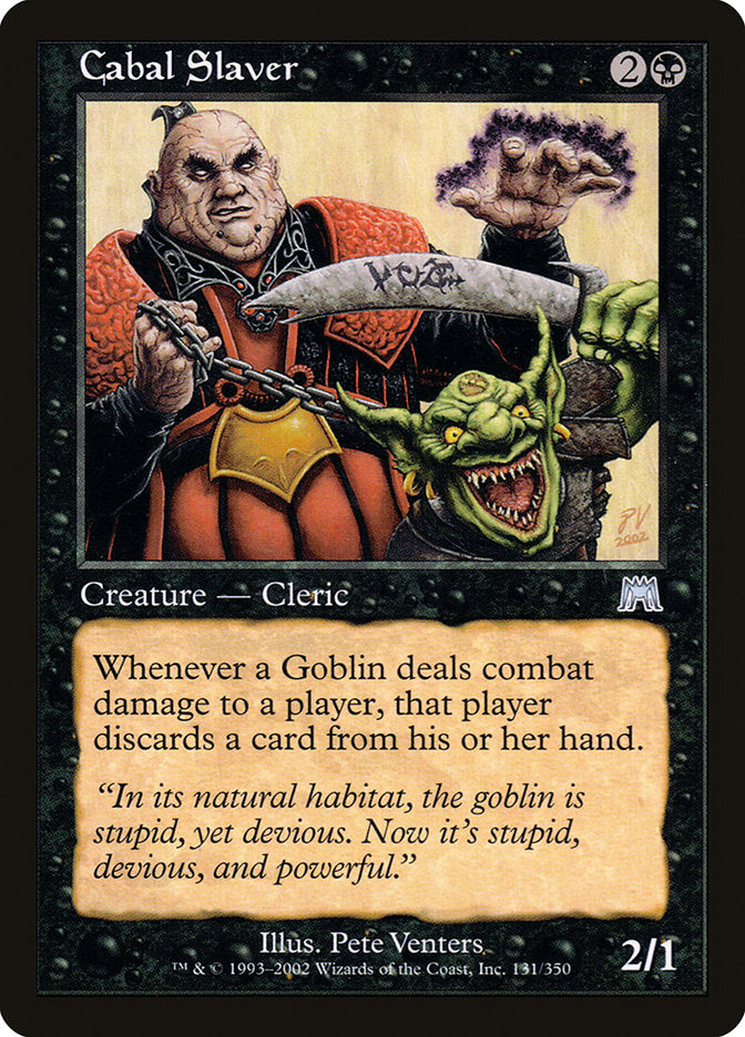 Cabal Slaver [Onslaught] | Total Play