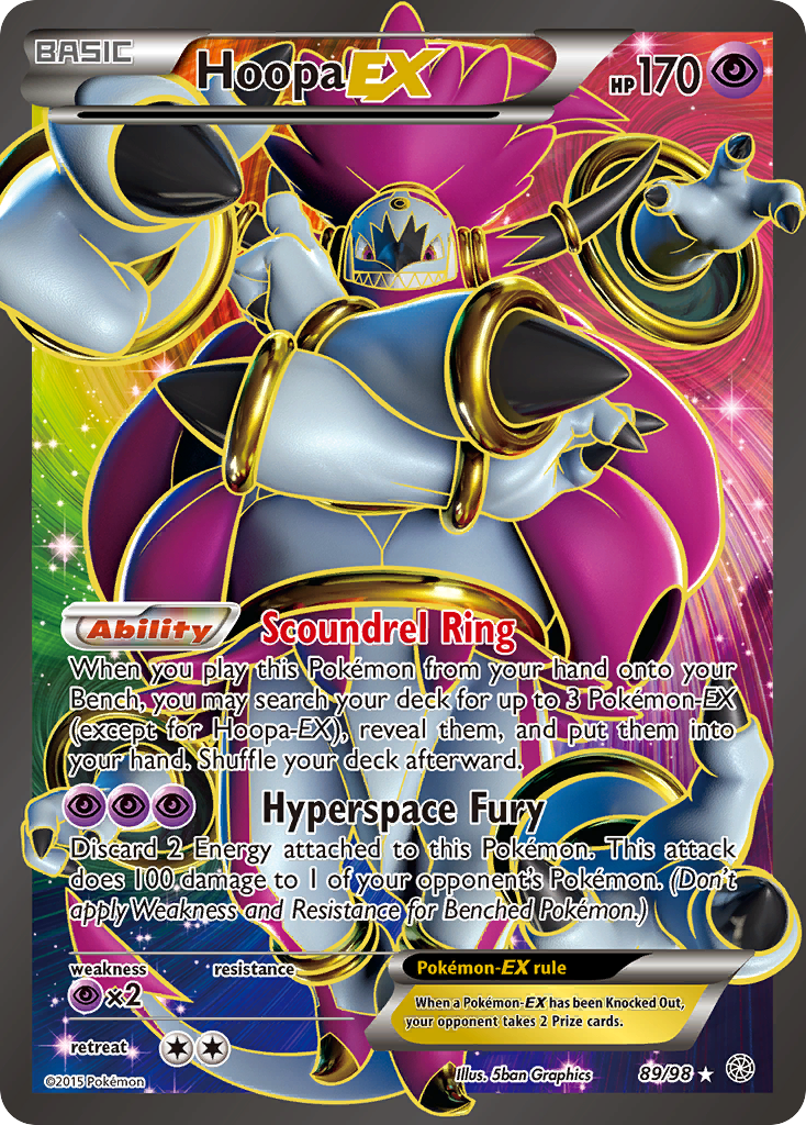 Hoopa EX (89/98) [XY: Ancient Origins] | Total Play