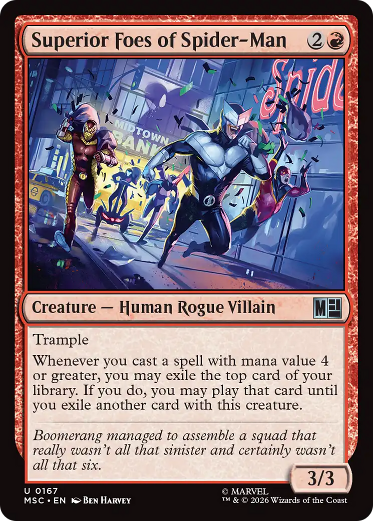 Superior Foes of Spider-Man [Marvel Super Heroes Commander] | Total Play