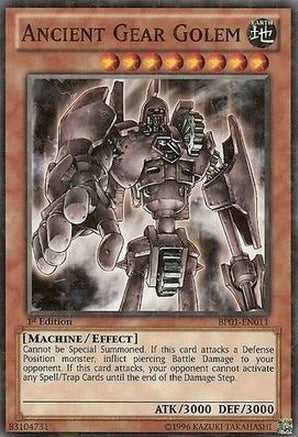 Ancient Gear Golem [BP01-EN011] Starfoil Rare | Total Play