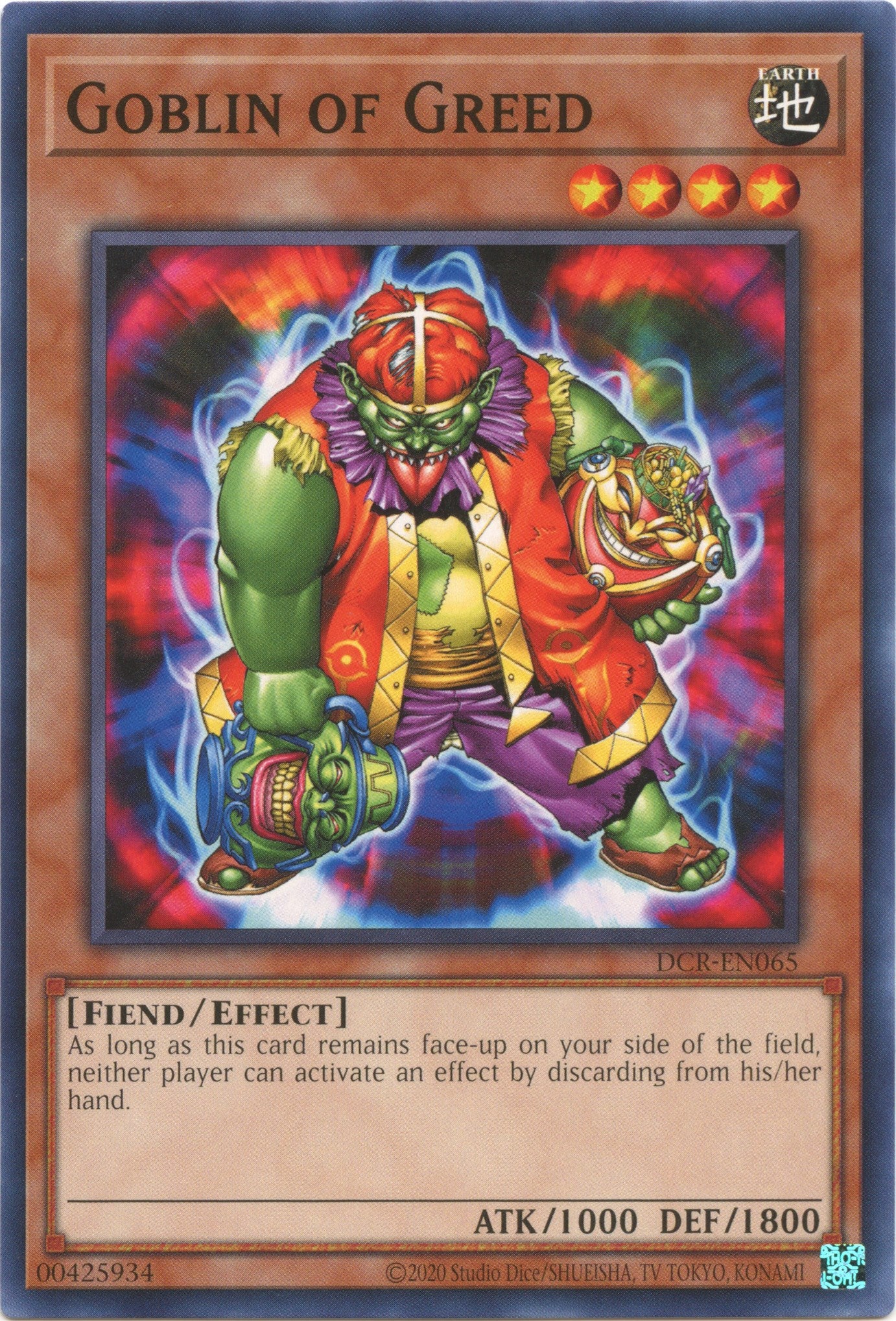 Goblin of Greed (25th Anniversary) [DCR-EN065] Common | Total Play