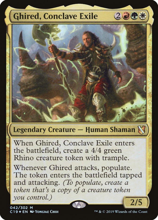 Ghired, Conclave Exile [Commander 2019] | Total Play