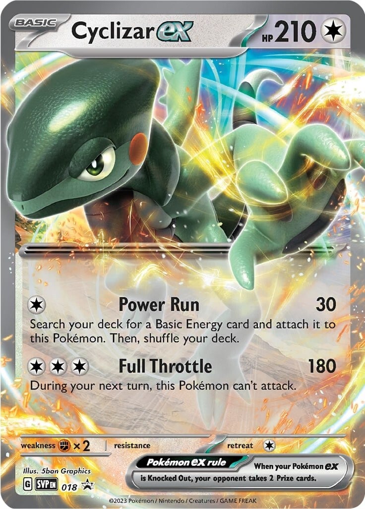 Cyclizar ex (018) [Scarlet & Violet: Black Star Promos] | Total Play