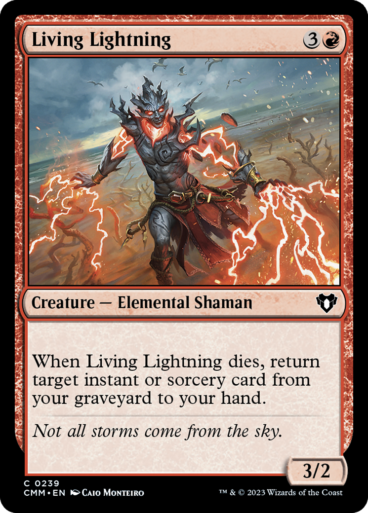 Living Lightning [Commander Masters] | Total Play