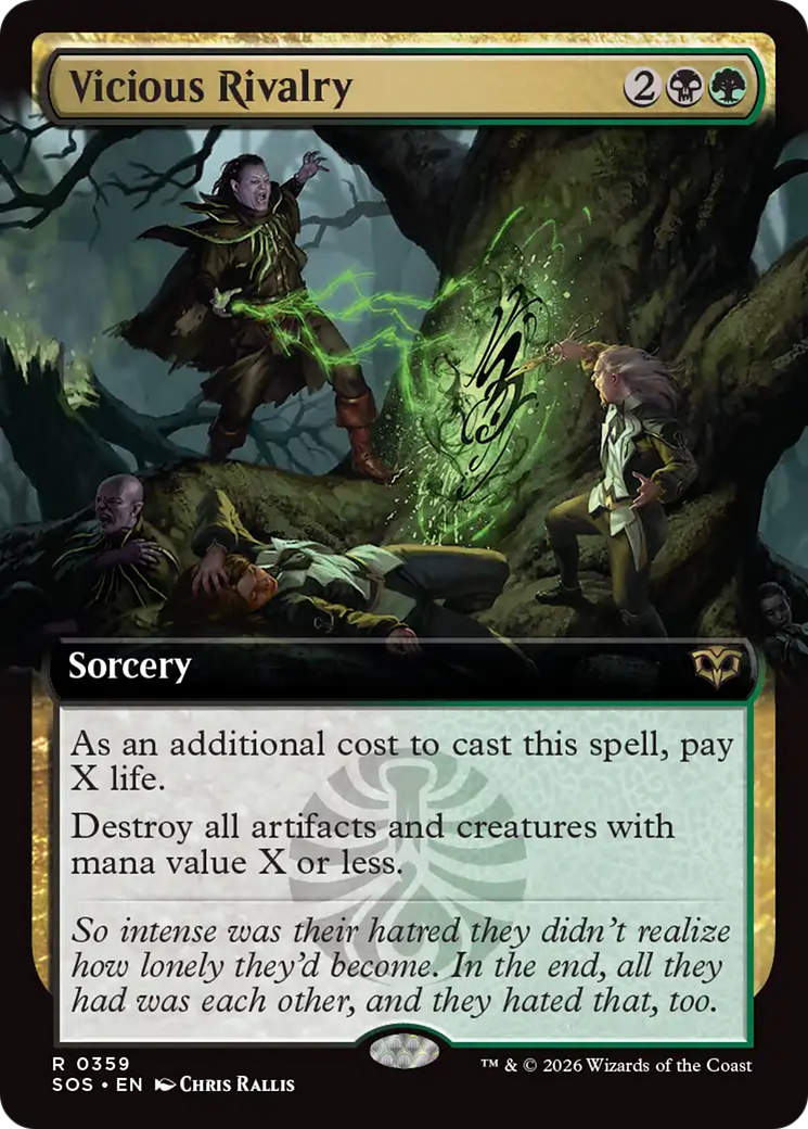 Vicious Rivalry (Extended Art) [Secrets of Strixhaven] | Total Play