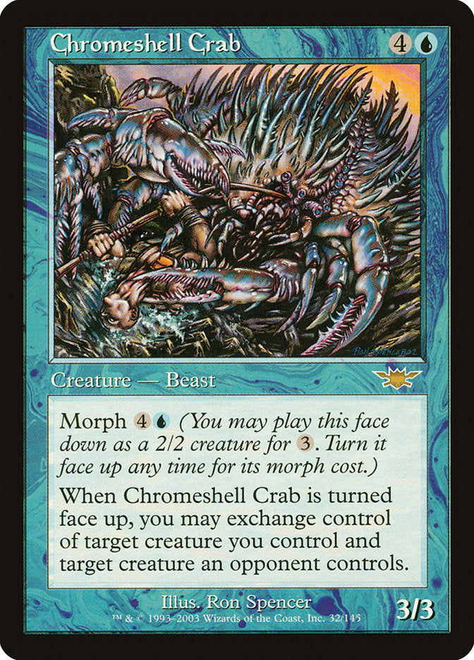 Chromeshell Crab [Legions] | Total Play