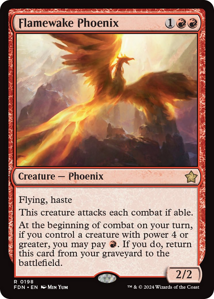 Flamewake Phoenix [Foundations] | Total Play