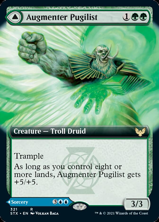 Augmenter Pugilist // Echoing Equation (Extended Art) [Strixhaven: School of Mages] | Total Play