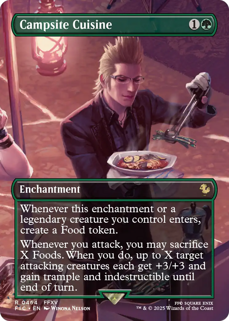 Campsite Cuisine (Borderless) [FINAL FANTASY Commander] | Total Play