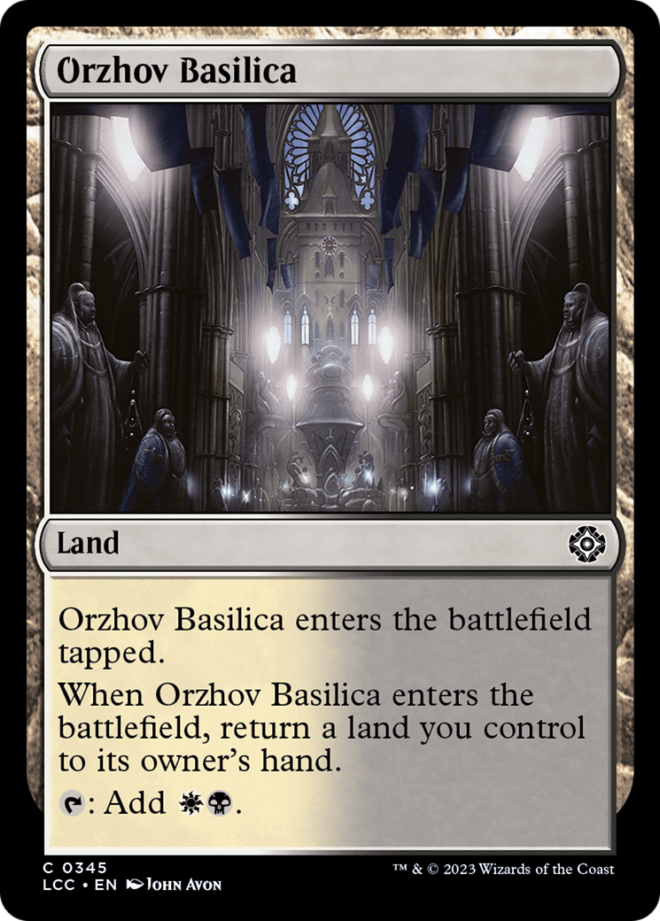 Orzhov Basilica [The Lost Caverns of Ixalan Commander] | Total Play
