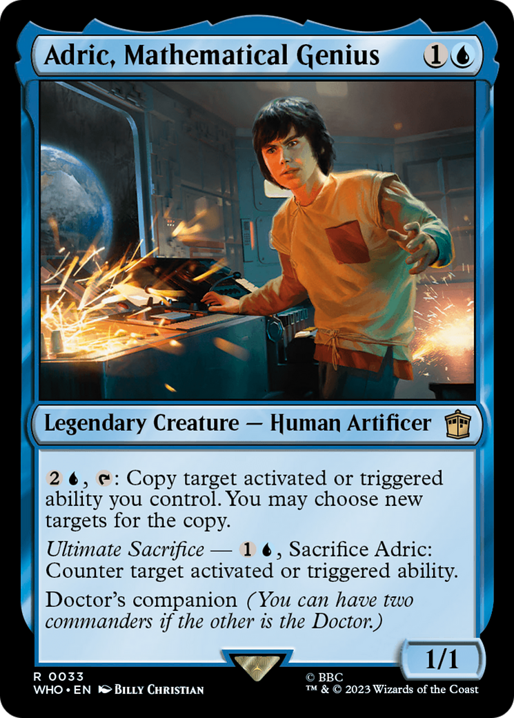 Adric, Mathematical Genius [Doctor Who] | Total Play