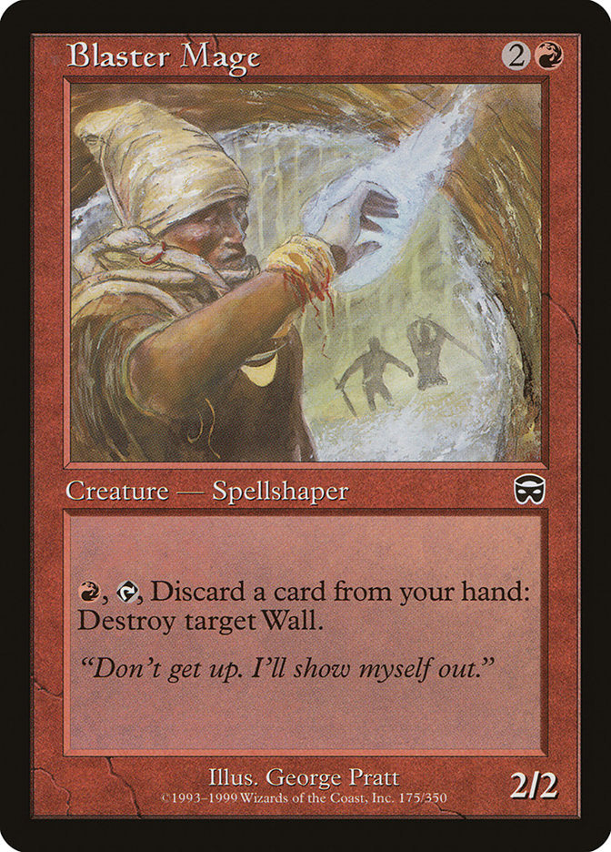 Blaster Mage [Mercadian Masques] | Total Play