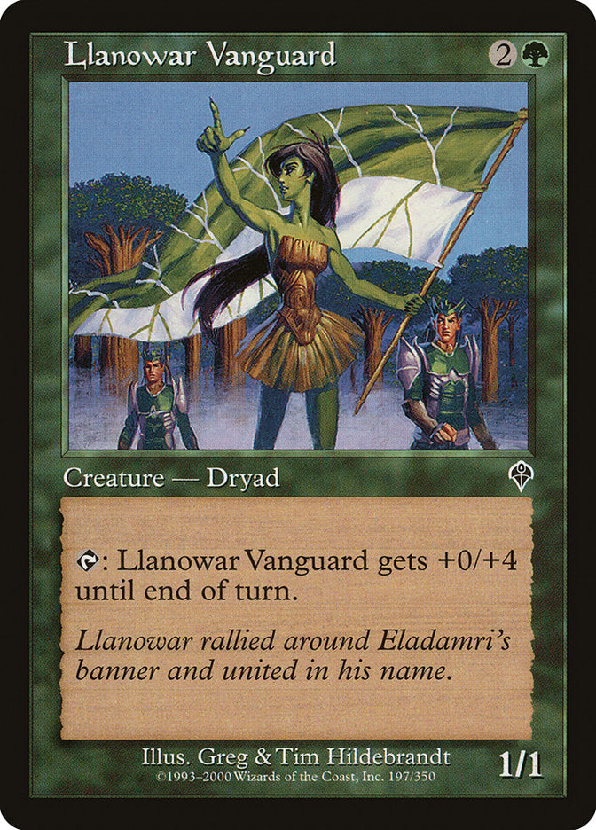Llanowar Vanguard [Invasion] | Total Play