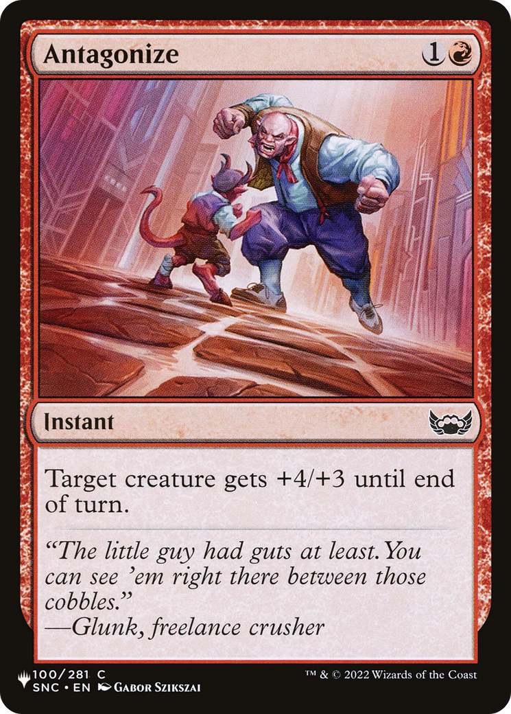 Antagonize [The List] | Total Play