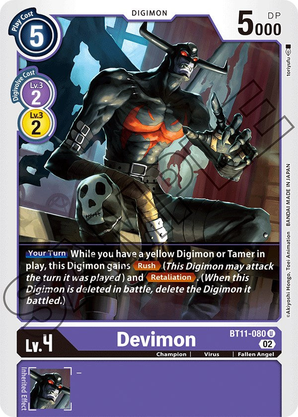 Devimon [BT11-080] [Dimensional Phase] | Total Play
