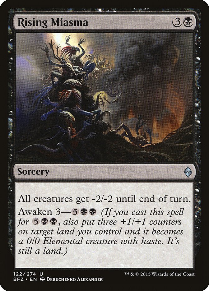 Rising Miasma [Battle for Zendikar] | Total Play