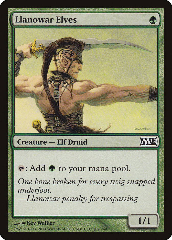 Llanowar Elves [Magic 2012] | Total Play