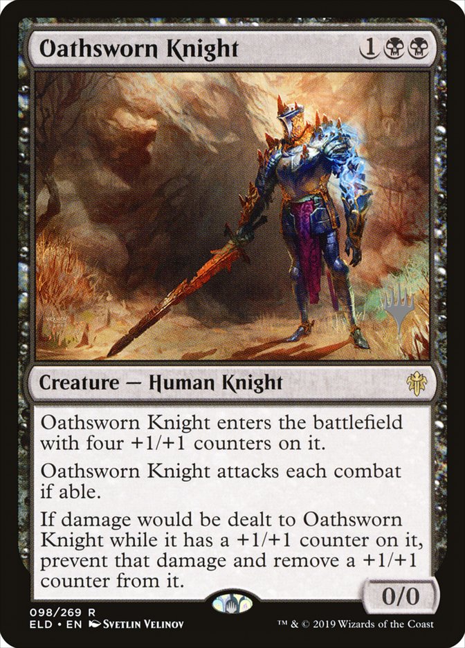 Oathsworn Knight (Promo Pack) [Throne of Eldraine Promos] | Total Play